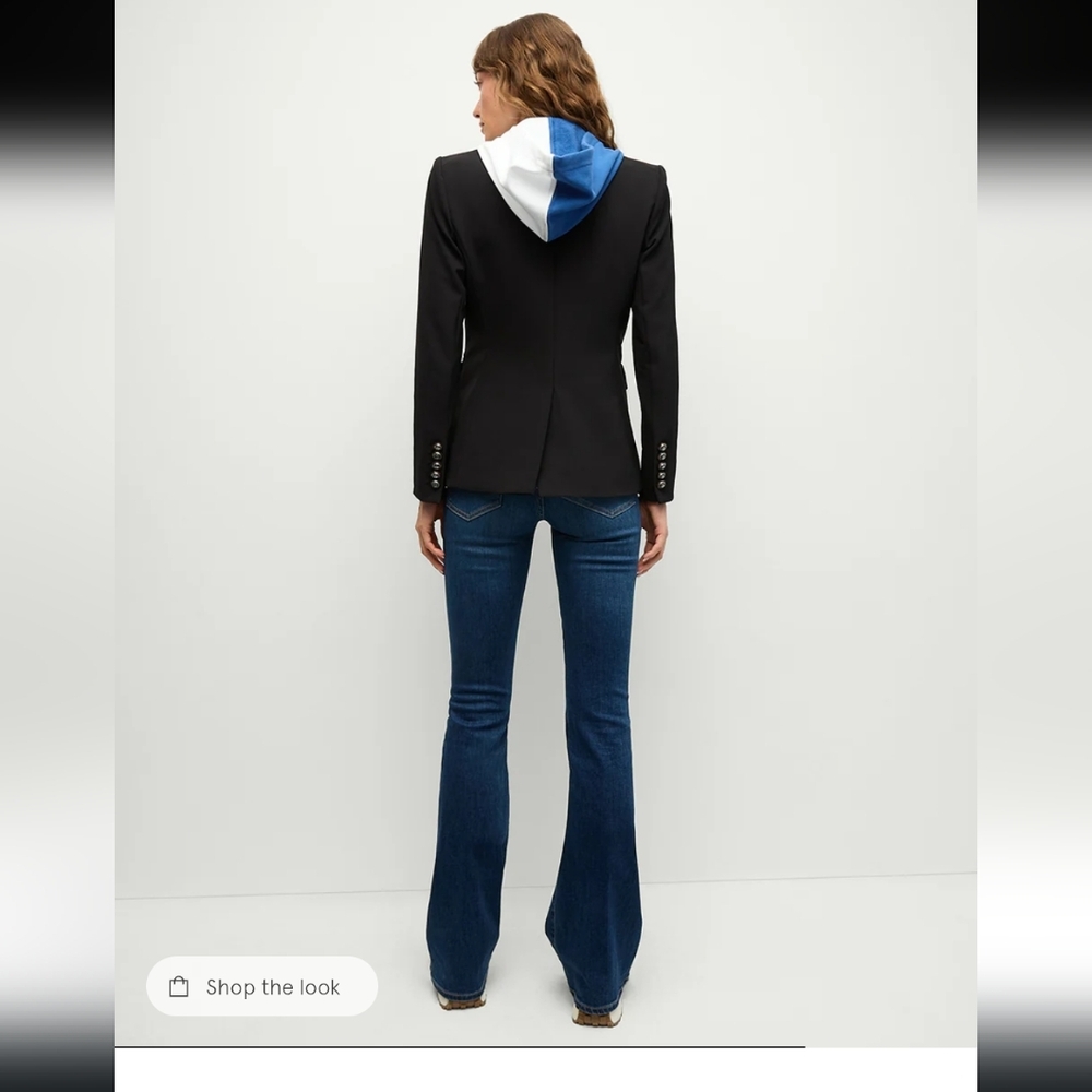 NEW Veronica Beard+ NFL Indianapolis Colts Dickey Jacket Sz 14 ( No Hoody) - Picture 2 of 5